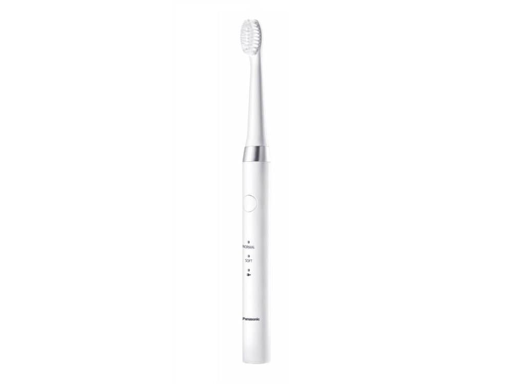 Panasonic EW-DM81, Vuxen, Ultraljudstandborste, Vanlig, Mjuk, 31000 rörelser per minut, Silver, Vit, 30 sec