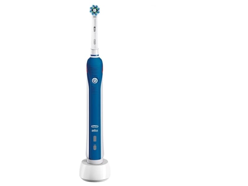 Oral-B PRO 2 2000 Adult Rotating-oscillating toothbrush Blue,White