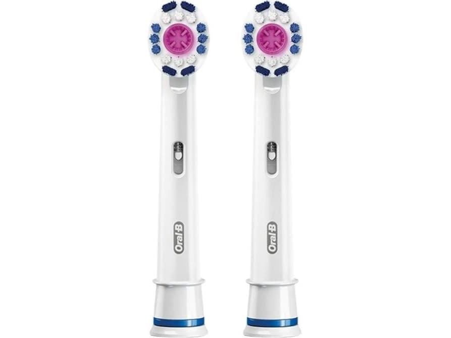 Oral-B brush attachment for the EB18-2 3D White brush. 2 pcs