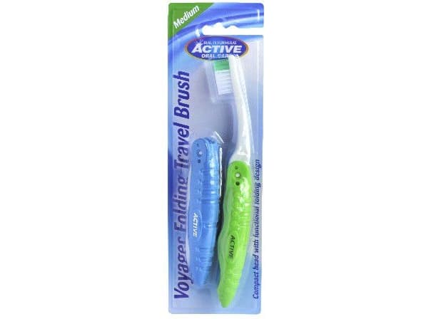 Beauty Formulas Active Oral Care Medium travel toothbrush 1 pack - 2 pcs - 721969