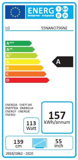A LG 55NANO796 55" Smart 4K Ultra HD LED