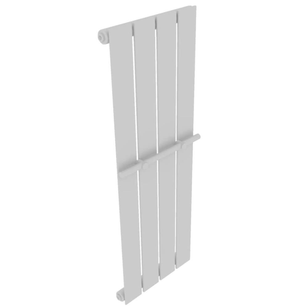 vidaXL Håndklæde Stativ 311mm + Varmepanel Hvid 311mm x 900mm