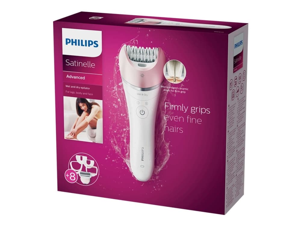 Philips Satinelle BRE640 - Epilator - sladdlös