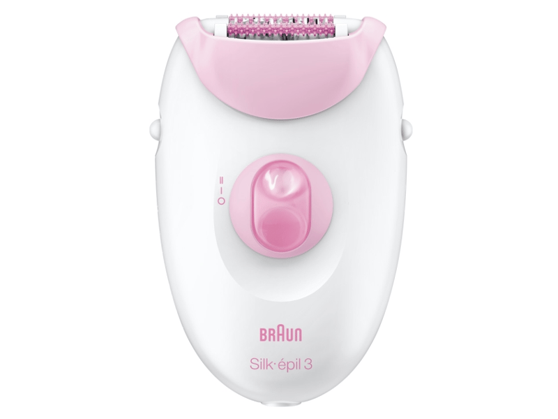 Braun Silk-épil 3 3270 Pink, Hvid 20 pincetter
