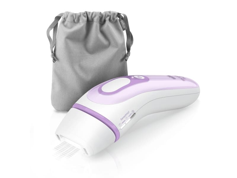 Braun Silk-expert Pro PL 3011, Lilac, Hvit, Intense pulsed light (IPL), Mageområdet, Back thigh, Buttocks, Front thigh, Indre overarmer, Outer thigh,