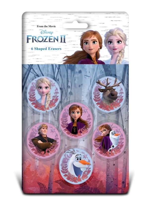 Frozen 2 Viskelæder 6-pak