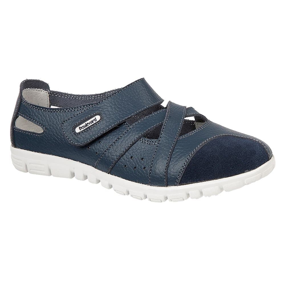 Boulevard Womens/Ladies Action Leather/Suede Shoes