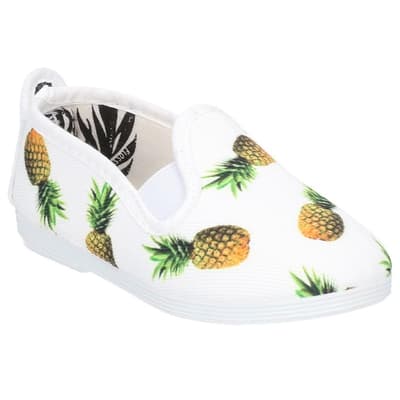 Flossy Frassy Infants Girls Leather Slip On Shoe