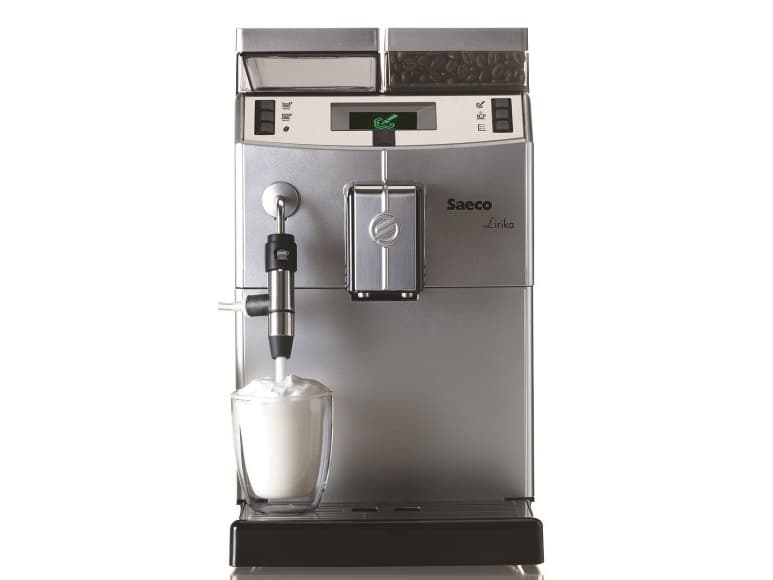 Saeco Lirika Plus, fully automatic (silver / black)