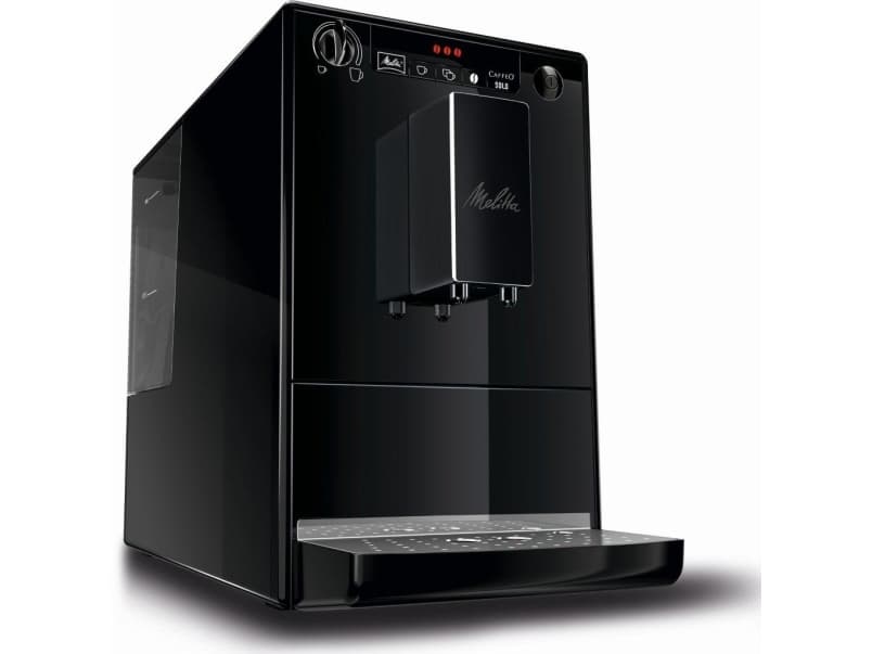 Melitta Caffeo Solo, Espressomaskin, 1,2 l, Kaffe bønner, Inebygget kaffekværn, 1400 W, Svart