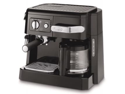 DeLonghi BCO 411.B, Kombinerad kaffebryggare, 1 l, Kaffekuddar, Malat kaffe, 1750 W, Svart