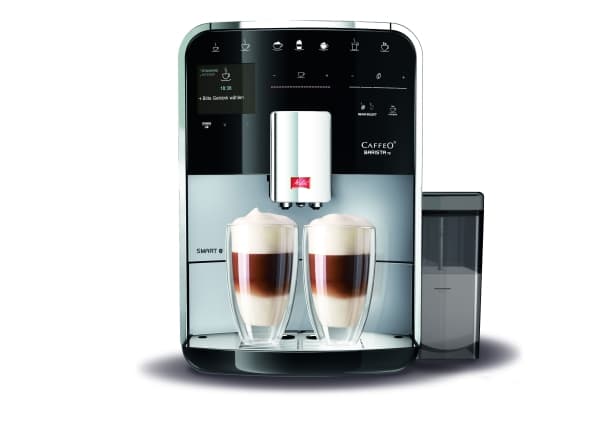 Melitta Barista Smart TS, Espressomaskin, 1,8 l, Malat kaffe, 1450 W, Svart, Silver