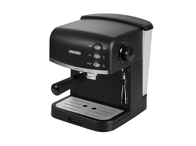 Mesko MS 4409, Espressomaskin, 1,5 l, Malat kaffe, 850 W, Svart