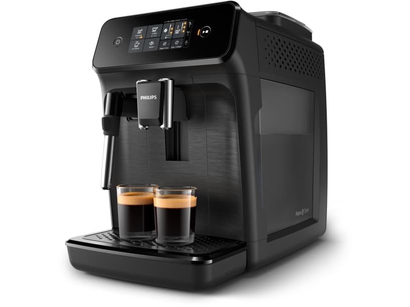 Philips 1200 series EP1220/00, Espressomaskin, 1,8 l, Kaffebönor, Inbyggd kvarn, 1500 W, Svart