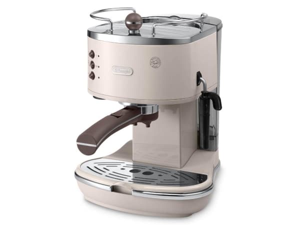 DeLonghi Icona Vintage Icona Vintage ECOV 311.BG, Espressomaskin, 1,4 l, Malat kaffe, 1100 W, Vit