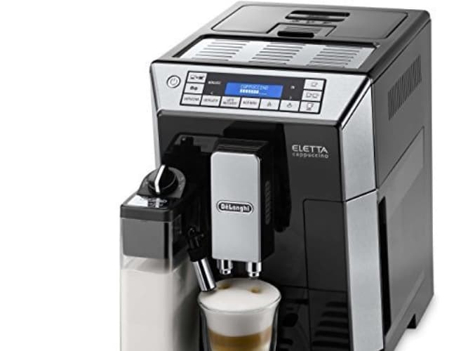 DeLonghi ECAM 45.766.B, Espressomaskin, 1,9 l, Kaffe bønner, Malt kaffe, Innebygd kaffekvern, 1450 W