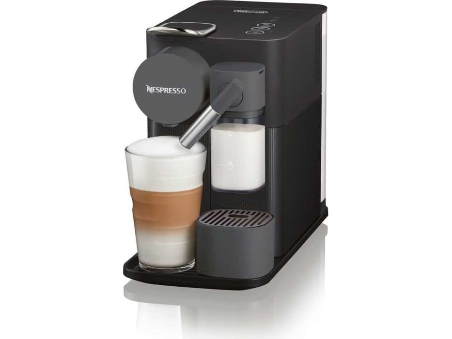 DeLonghi Lattissima One BLACK - EN500B, Kaffekapsel, 1400 W, Sort
