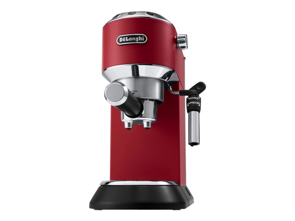 De'Longhi DEDICA EC 685.R - Kaffemaskin med cappuccinatore - 15 bar - röd