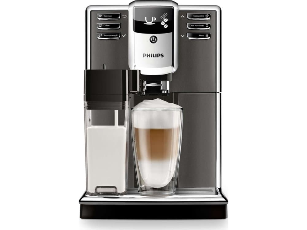 Philips 5000 series EP5364/10, Kombinerad kaffebryggare, 1,8 l, Kaffebönor, Inbyggd kvarn, Antracit