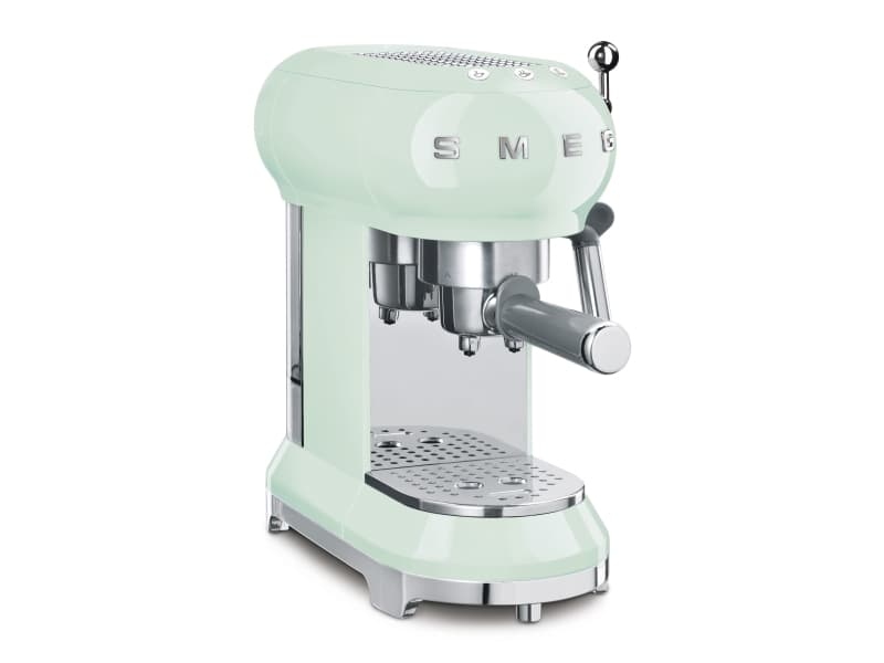 Smeg ECF01PGEU, Espressomaskin, 1 l, Malat kaffe, 1350 W, Grön