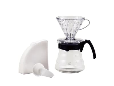 Hario Hario V60 Craft Coffee Maker set - drip + server + filters