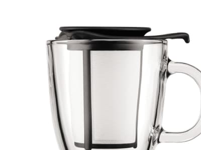 Bodum Yo-Yo Set, Single, 0,35 l, Svart, Transparent, Glas, 1 styck, 100 mm