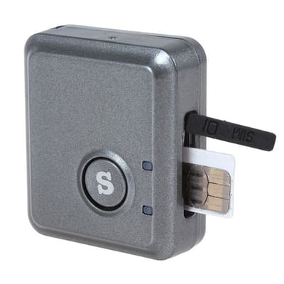 Mini GPS-paikannin hälyttimellä