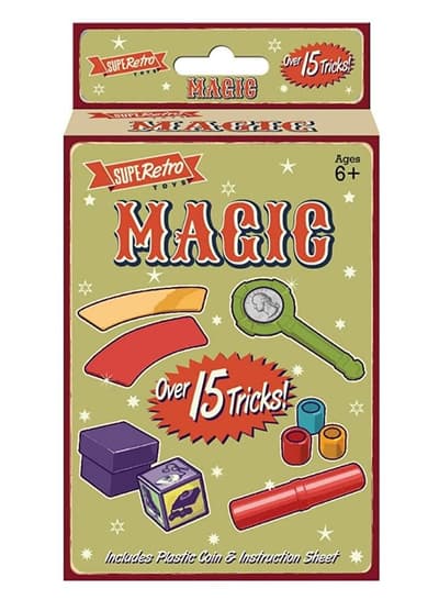 Trolleri set m över 15 roliga enkla magiska tricks/set