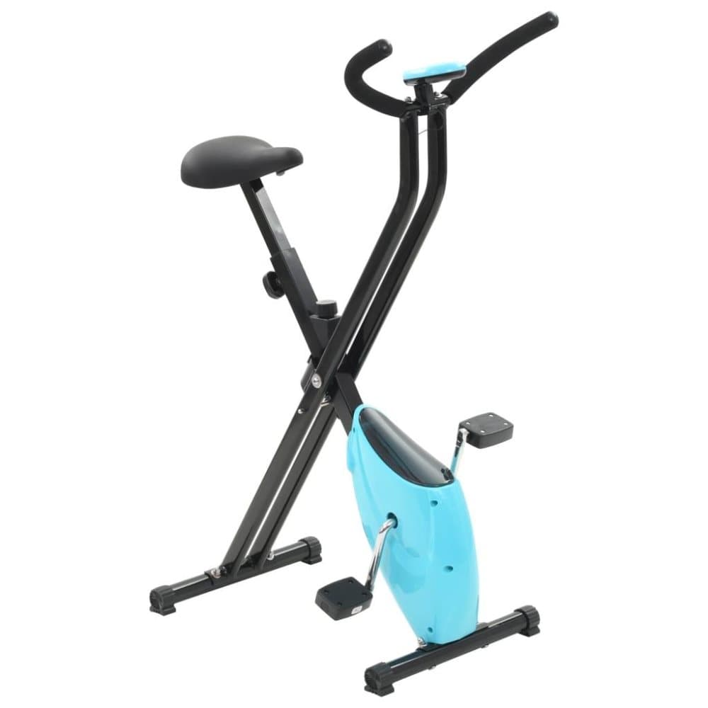 vidaXL motionscykel båndmodstand blå X Bike