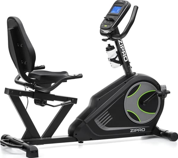 Zipro Iconsole + Glow Recumbent Electric Magnetic Bike