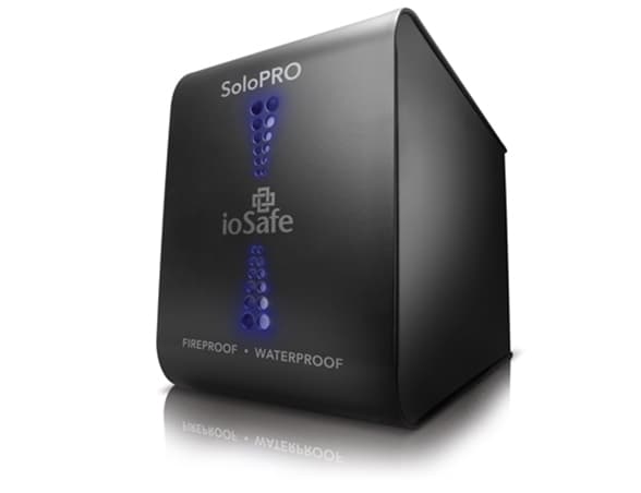 ioSafe SoloPRO, 2000 GB, 3.5", 3.2 Gen 1 (3.1 Gen 1), Svart
