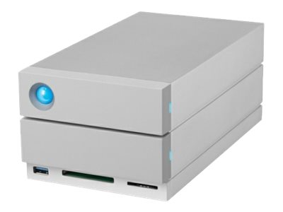 Bild av LaCie 2big Dock Thunderbolt 3 - Hårddiskarray - 8 TB - 2 fack (SATA-600) - HDD 4 TB x 2 - USB 3.1, Thunderbolt 3 (extern)