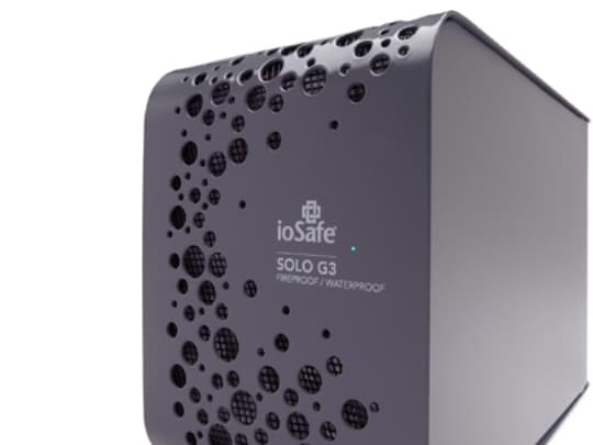 ioSafe SOLO G3 3TB, 3000 GB, 3.5", Musta