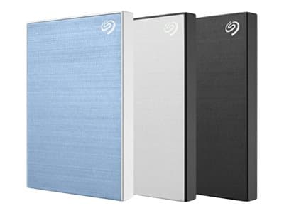 Seagate Backup Plus STHP5000401 - Harddisk - 5 TB - ekstern (bærbar) - USB 3.0 - sølv