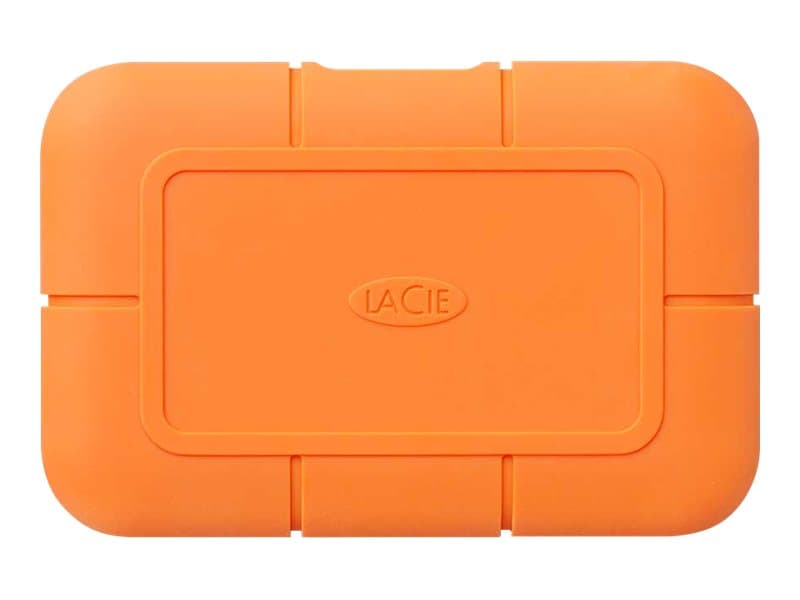 LaCie Rugged SSD STHR2000800 - Solid State Drive - kryptert - 2 TB - ekstern (bærbar) - USB 3.1 Gen 2 / Thunderbolt 3 (USB-C kontakt) - Self-Encrypti