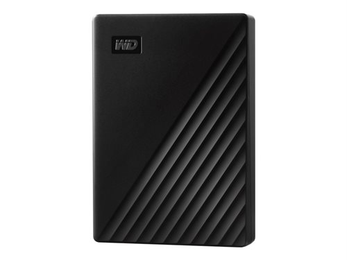 Bild av WD My Passport WDBPKJ0040BBK - Hårddisk - krypterat - 4 TB - extern (portabel) - USB 3.2 Gen 1 - 256 bitars AES - svart