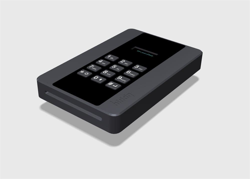 Krypterad hårddisk KryptoDisk 2 – Encrypted USB 3.1 SSD