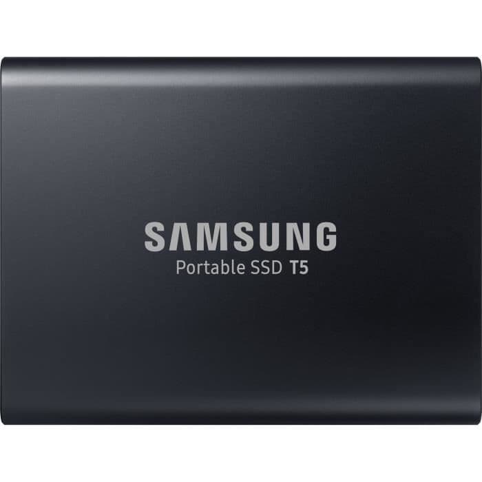 SAMSUNG - Ekstern SSD - T5 sort - 2TB (MU-PA2T0B / EU)