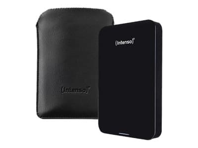 Intenso Memory Drive - Harddisk - 1 TB - ekstern (bærbar) - 2.5" - USB 3.0 - 5400 rpm - buffer: 8 MB - svart