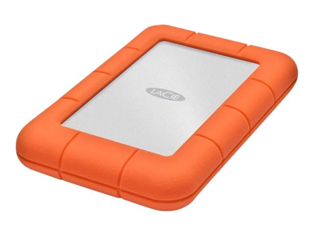 LaCie Rugged Mini - Harddisk - 4 TB - ekstern (bærbar) - USB 3.0 - 5400 rpm