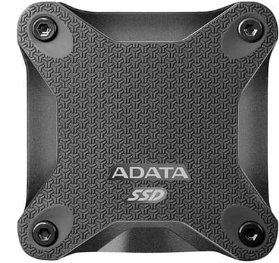 960 GB ekstern SSD, USB 3.2, SD600Q, Sort