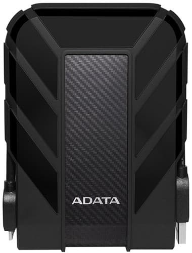 4TB ekstern harddisk, USB 3.2, ADATA HD710 PRO, SORT