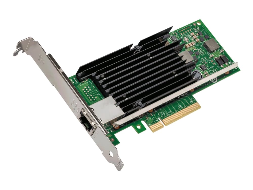 Intel Ethernet Converged Network Adapter X540-T1 - Nätverksadapter - PCIe 2.1 x8 låg profil - 10Gb Ethernet - för Server Board S1400SP2, S1400SP4, S2