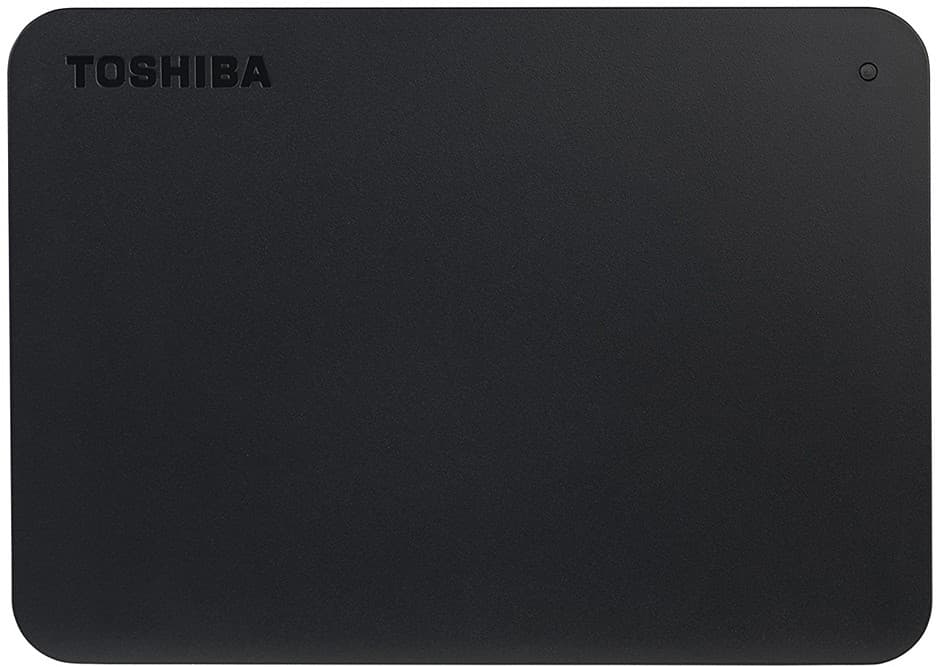 Toshiba CANVIO BASICS 2TB ekstern harddisk, USB-C, USB 3.2
