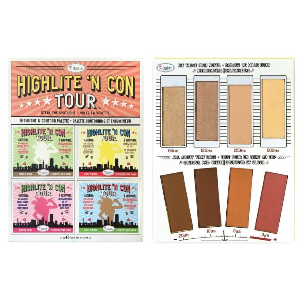 theBalm Highlite N Con Tour Highlight & Contour Palette