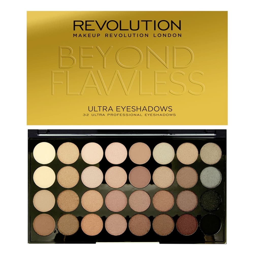Makeup Revolution Ultra 32 Shade Eyeshadow Palette - Beyond Flawless