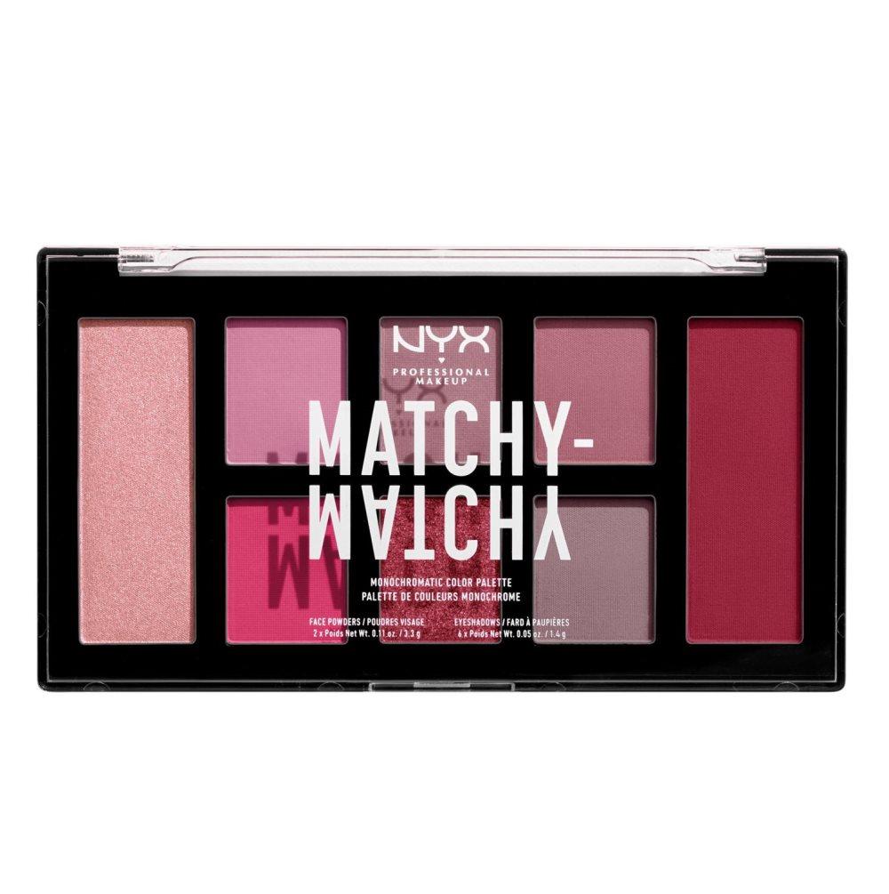 NYX PROF. MAKEUP Matchy Matchy Monochromatic Color Palette - Berry Mauve