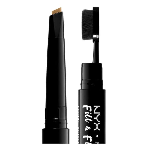 NYX PROF. MAKEUP Fill & Fluff Eyebrow Pomade Pencil - Blonde