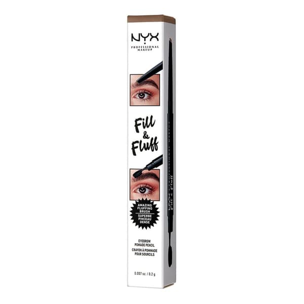 NYX PROF. MAKEUP Fill & Fluff Eyebrow Pomade Pencil - Taupe