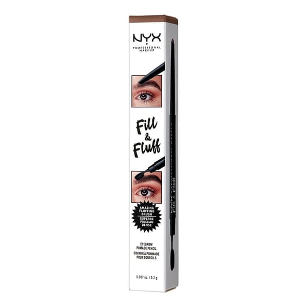 NYX PROF. MAKEUP Fill & Fluff Eyebrow Pomade Pencil - Auburn